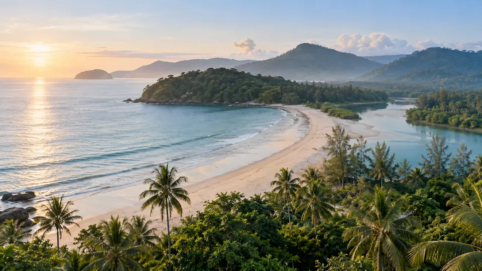 Illustrative Phuket landscape