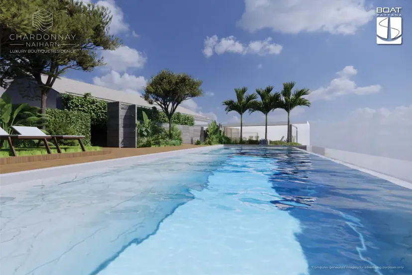 Chardonnay Nai Harn — Pool terrace