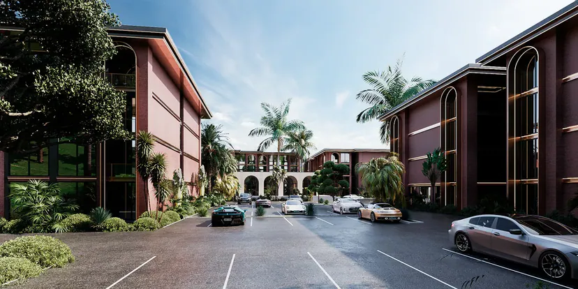 Hennessy Residence — Supplier architectural visualization.