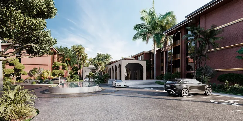 Hennessy Residence — Supplier architectural visualization.