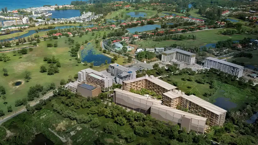 PEYLAA Phuket Bang Tao — Aerial concept