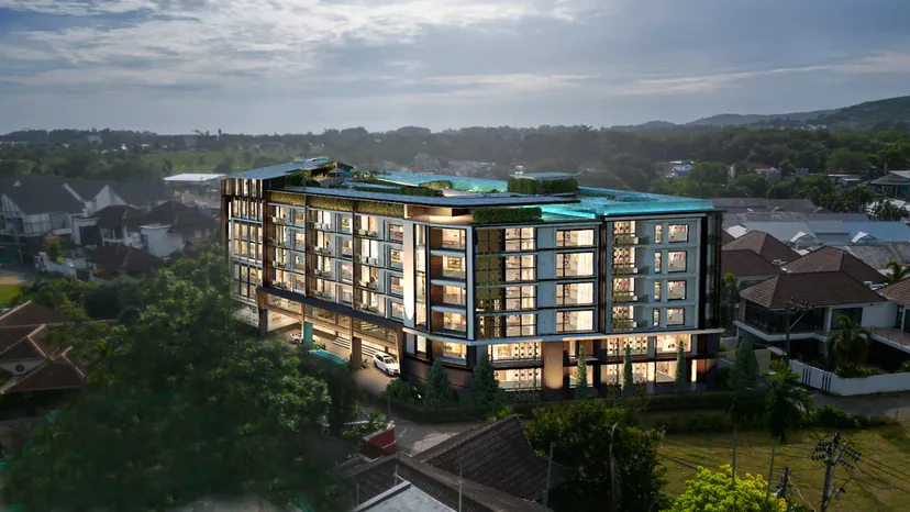 8 Atelier Residence — RENDER ON LAND